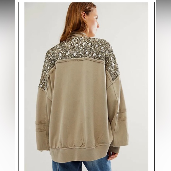 Free People Sparkle Sweatshirt - Picture 2 of 6